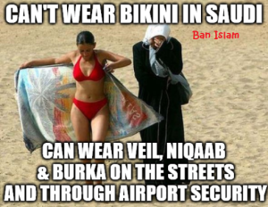 bikini in saudi